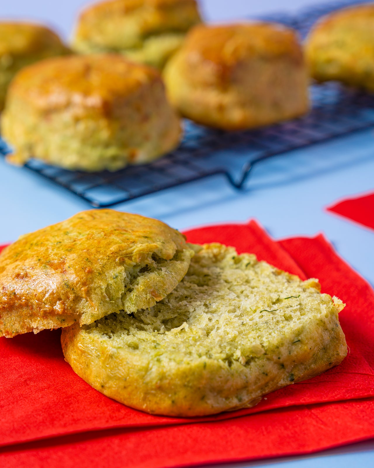 Spinach and Feta Scone