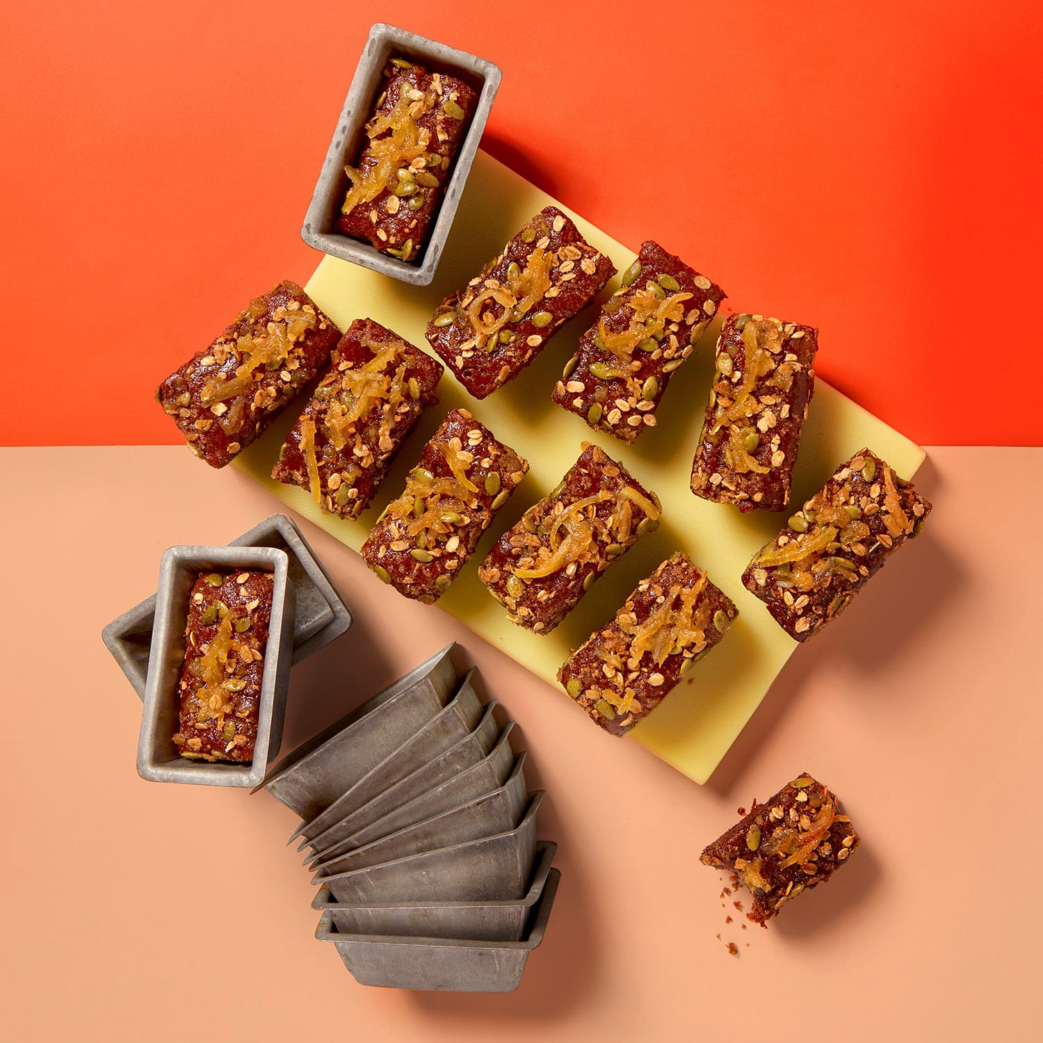 Vegan Sticky Ginger and Lemon Mini Loaf