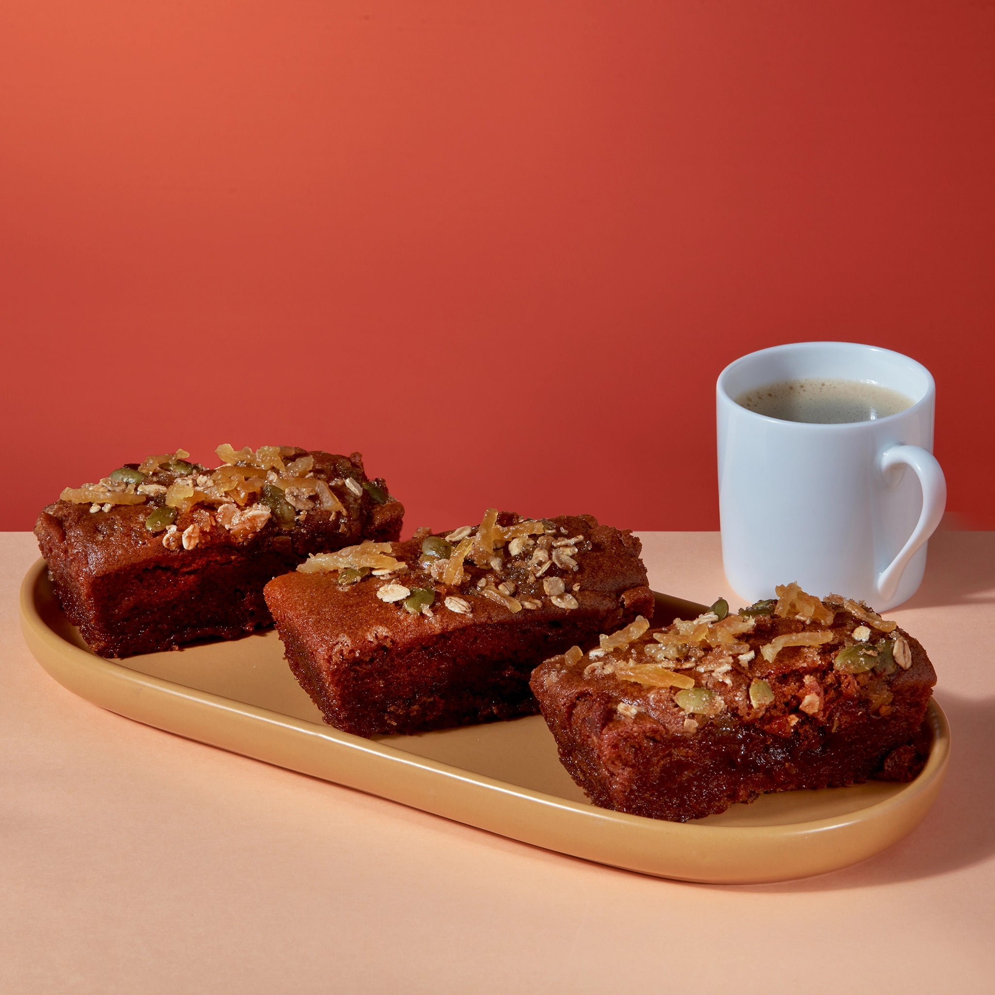 Sticky Ginger and Lemon Loafcake