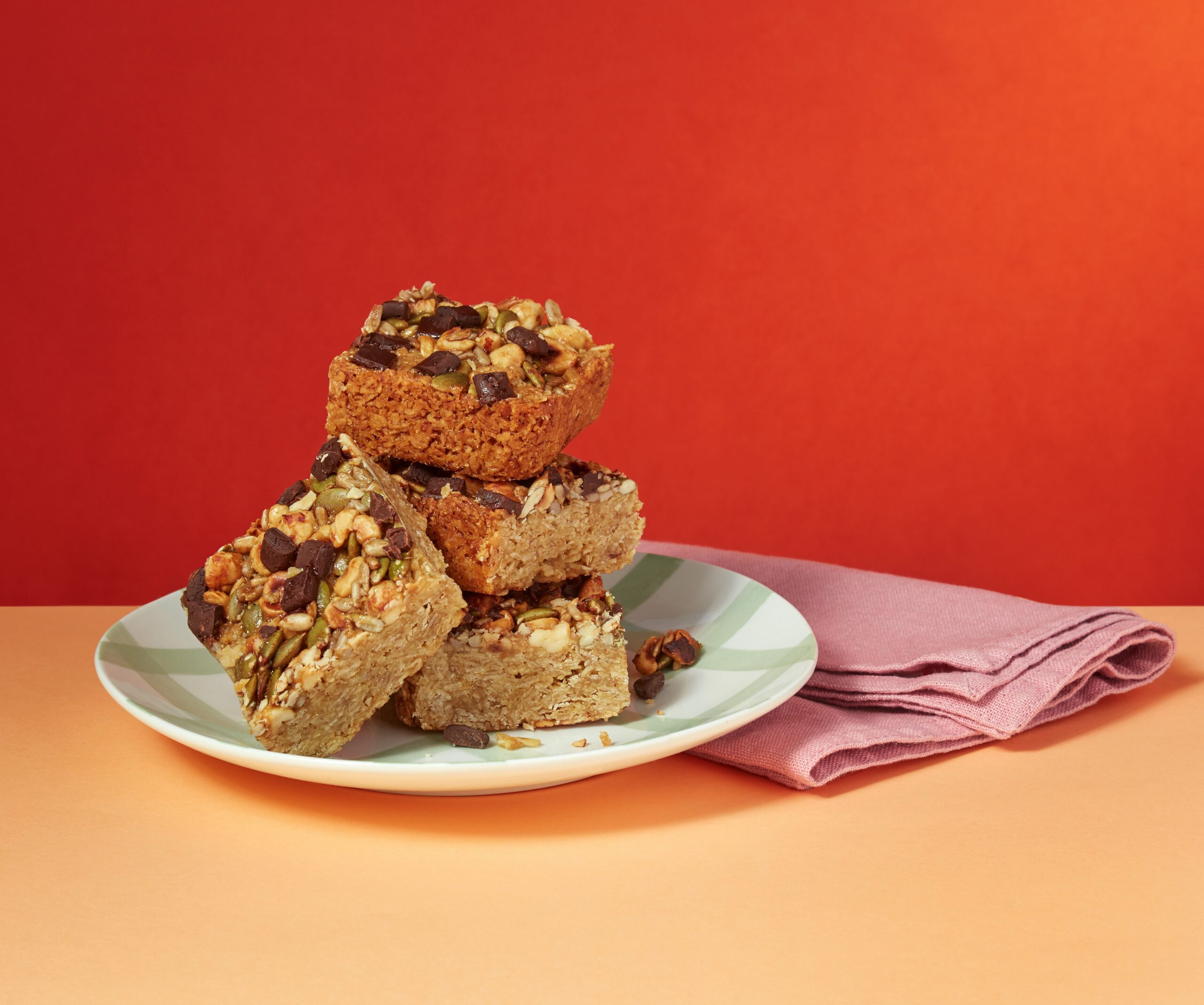 Roasted Hazelnut Flapjack