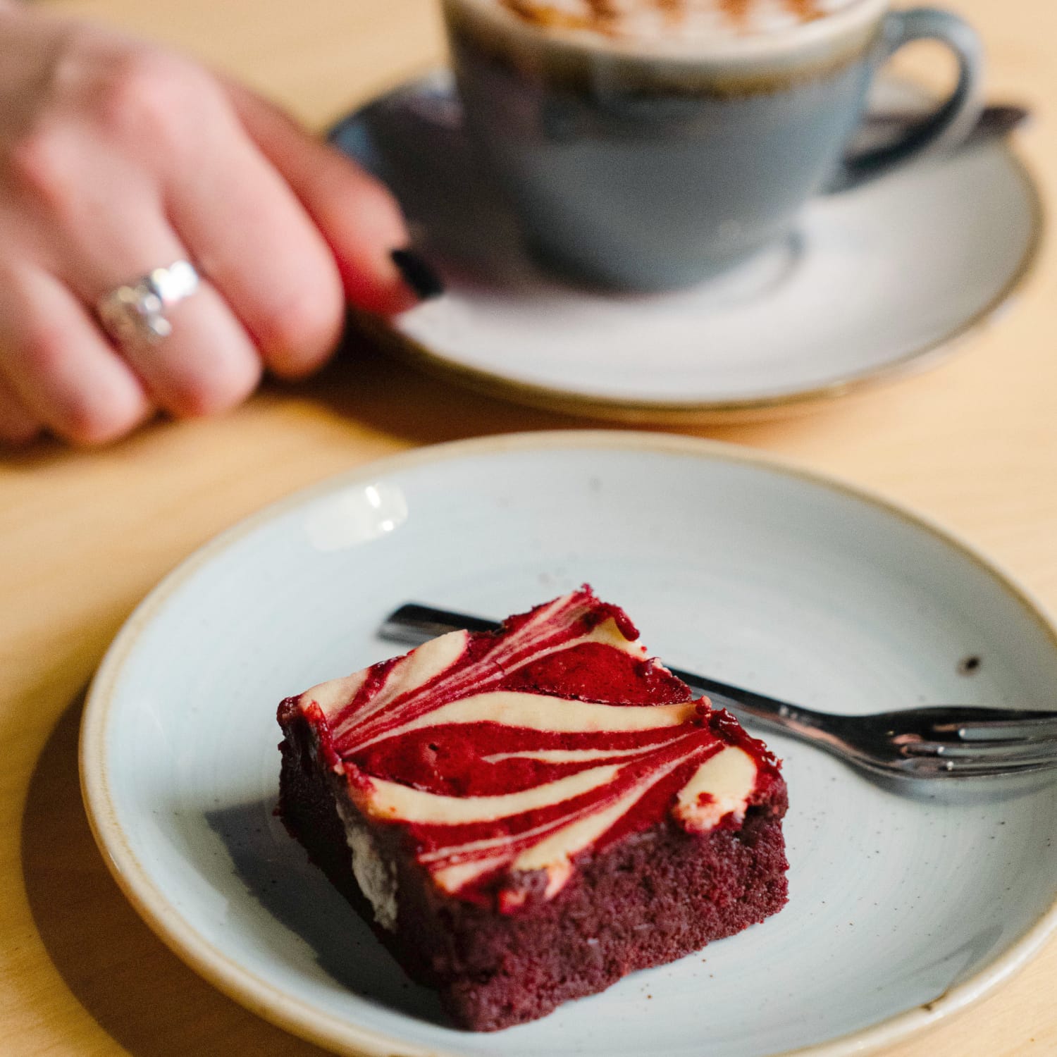 Red Velvet Cheesecake Brownie