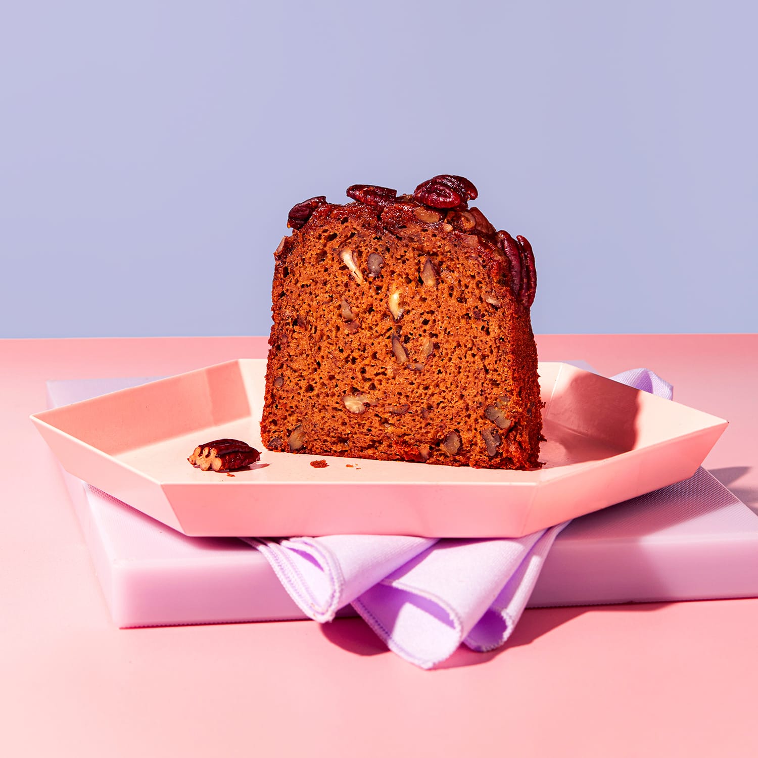 Banana, Pecan and Rye Loaf