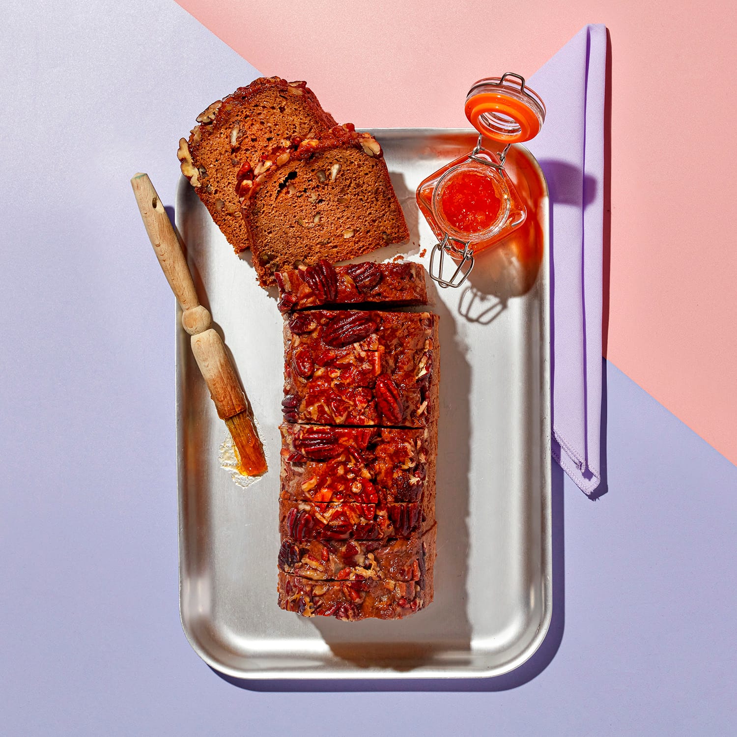Banana, Pecan and Rye Loaf